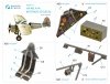 Quinta Studio QD32113 PZL P.11c 3D-Printed & coloured Interior on decal paper (IBG model) 1/32